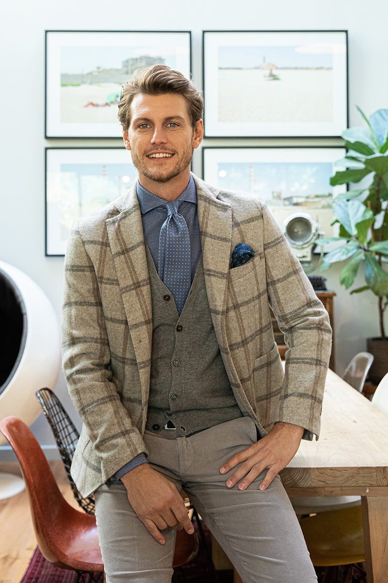 Libero Milano Abbigliamento Uomo CAMICIA NIDO D APE PURO COTONE